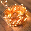 Novelty christmas lights Waterproof LED Strip 10m 120 LED Copper Wire lamp Warm White multifunction fairy mini led string lights