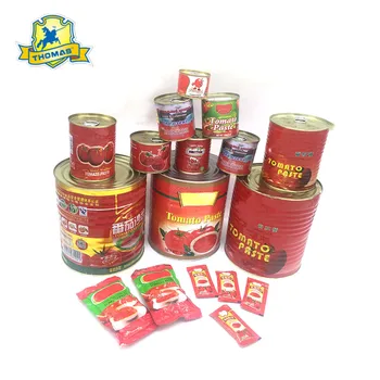 Good Quality Sell Well No Additives Bulk Price Canned Tomato Paste