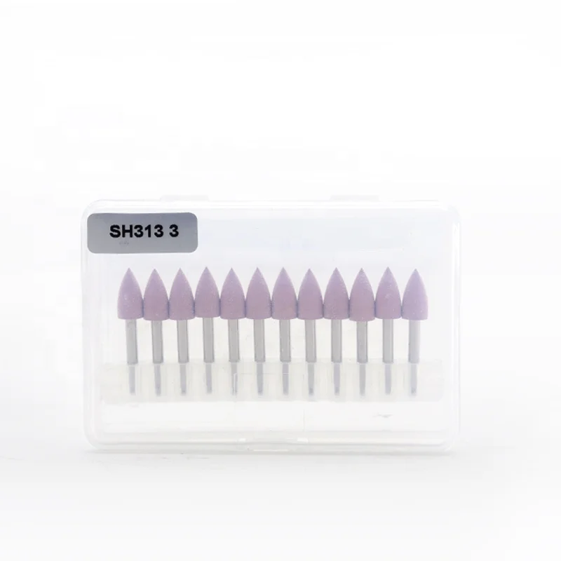 Rubber Silicone Polishing Burs For Dental Lab – Flexible Grinding Wheels (Unbranded)
