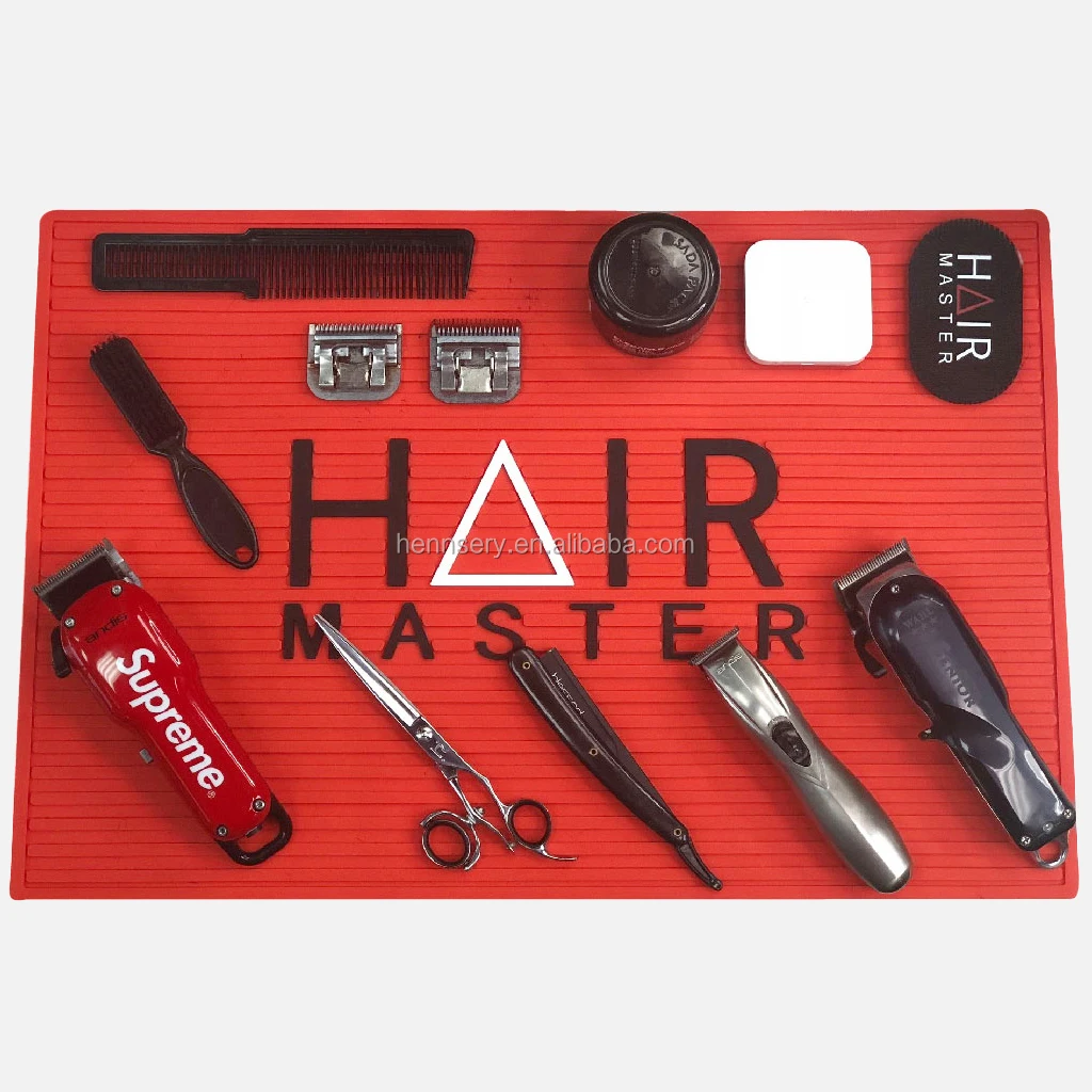 Floor Mate Logo Door Mat Custom Printed Kingwin Barber And Beauty Salon