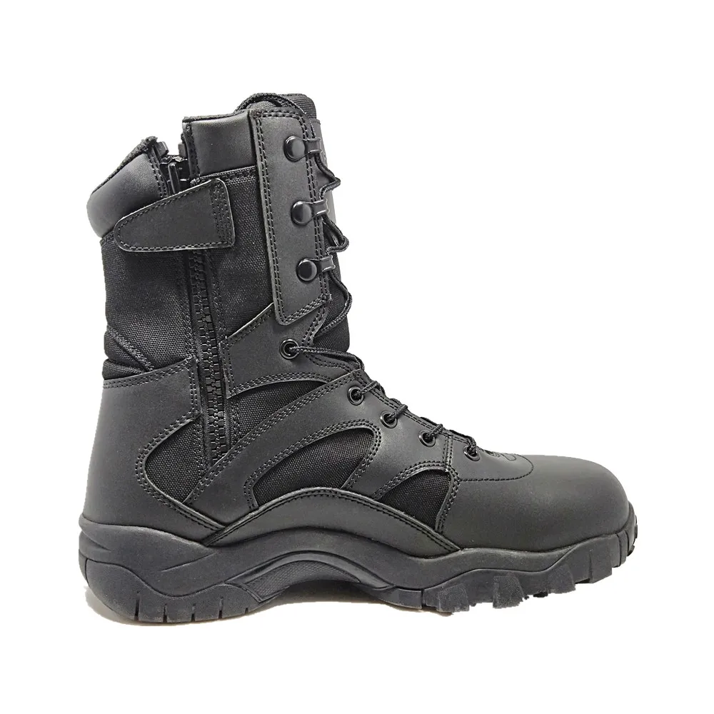 Rubber Outsole Black Military Swat Tactical Boot Army Combat Boots ...