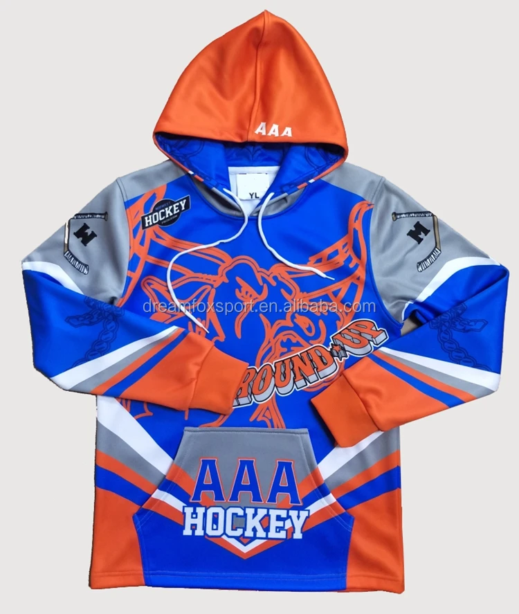 blank hockey hoodie