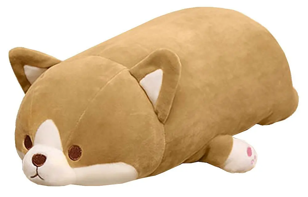 corgi plush pillow