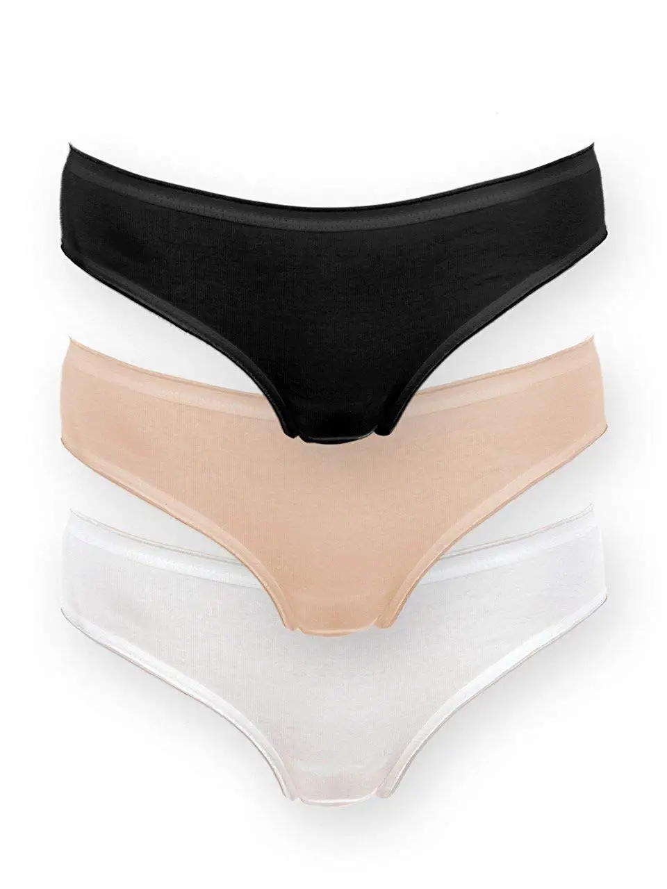 Buy Jockey Mens Underwear Elance Bikini 3 Pack Blue Heather L In