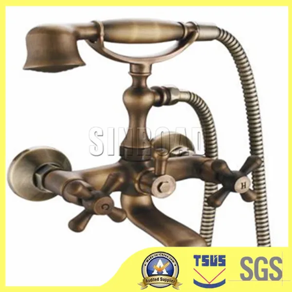 Exposed Copper Shower Faucet - Buy Copper Faucet,China Kitchen Copper Faucet,Outdoor Shower ...