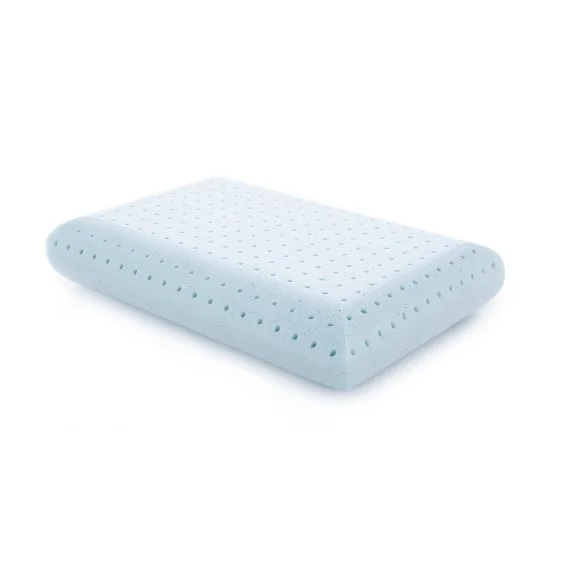 Cervical Bed Pillow for Neck Pain Orthopedic- Side Back Stomach Sleepers, Removable Washable Cover & Ventilated Pillow