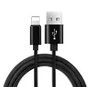 Micro USB 1M Nylon Braided Cabo De USB Aluminum Shell 2.1A Fast Charging Durable USB Data Cable