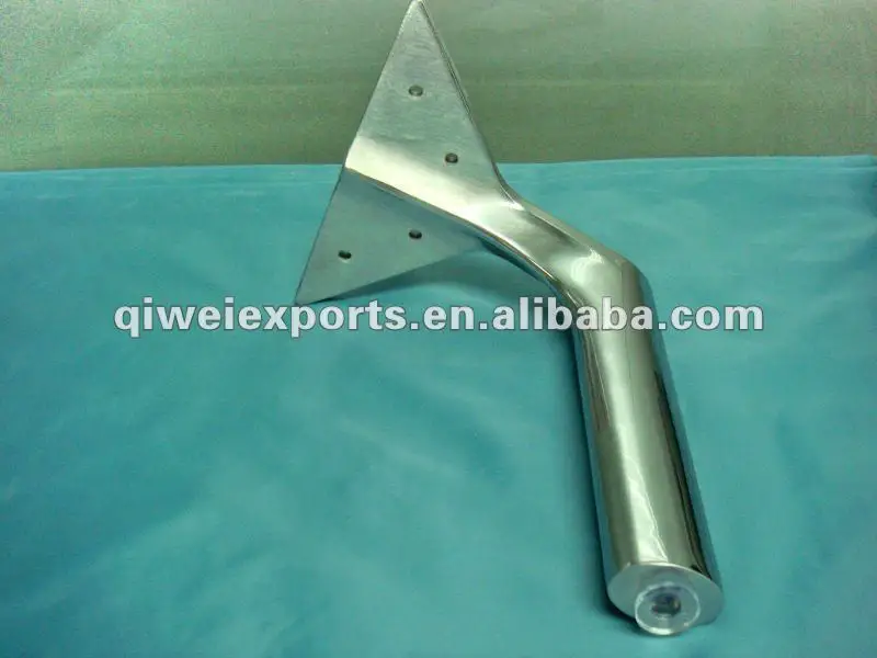 10610 aluminum cast sofa leg, polished funiture leg.jpg