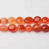 Polished Red Chalcedony Rough Beads