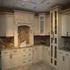 Modern wooden cupboard white kitchen cabinet set sale