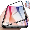 Magnetic Adsorption Tempered Glass Metal Phone Cover Case For HUAWEI P20 Pro P20 Lite Nova 3 3e 3i Magnet case for IPhone