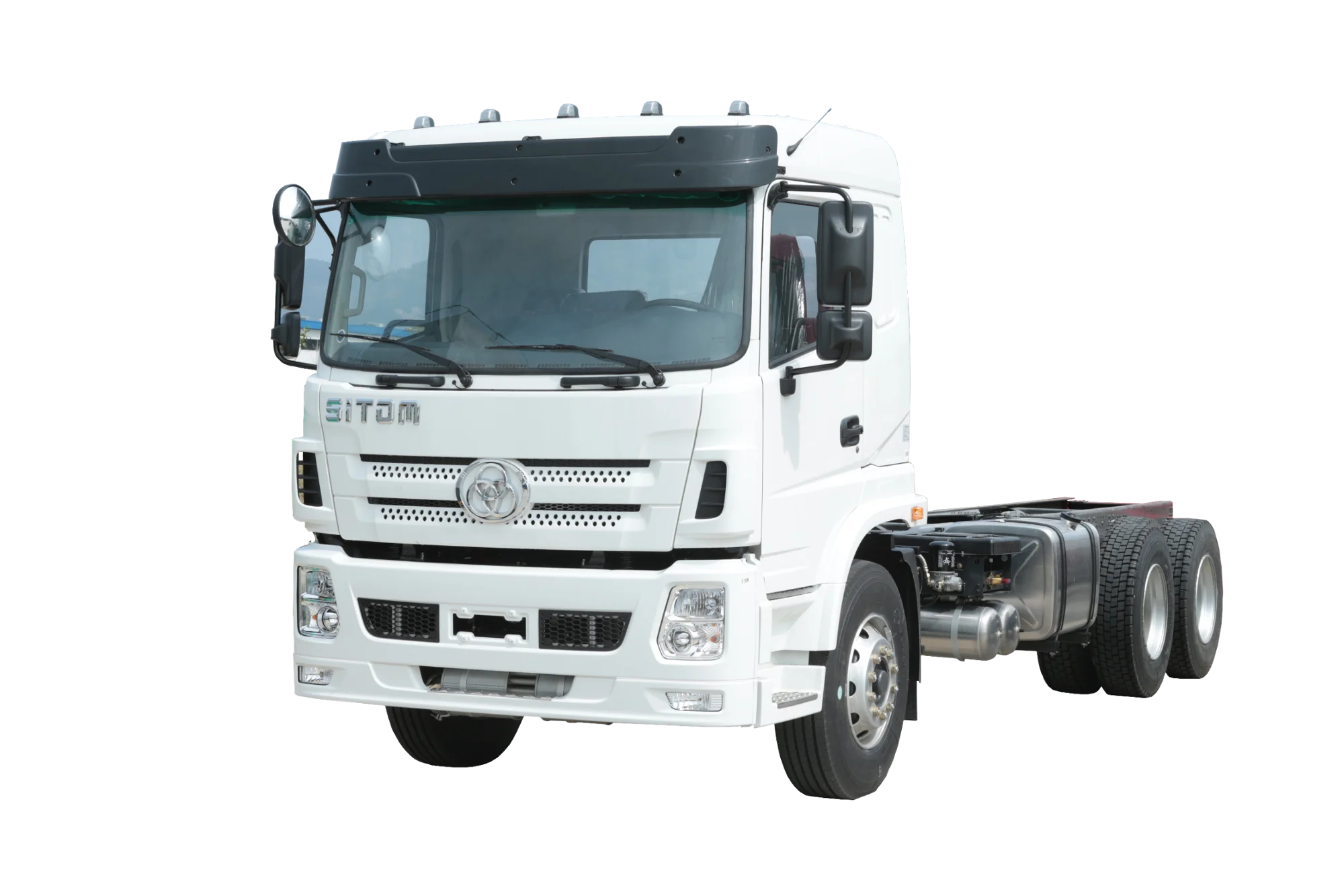 Best Service T280 6x4 10 Wheeler Heavy Cargo Truck Chassis - Buy Truck ...