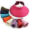 Lady Wide Brim Paper Sun Beach Visor