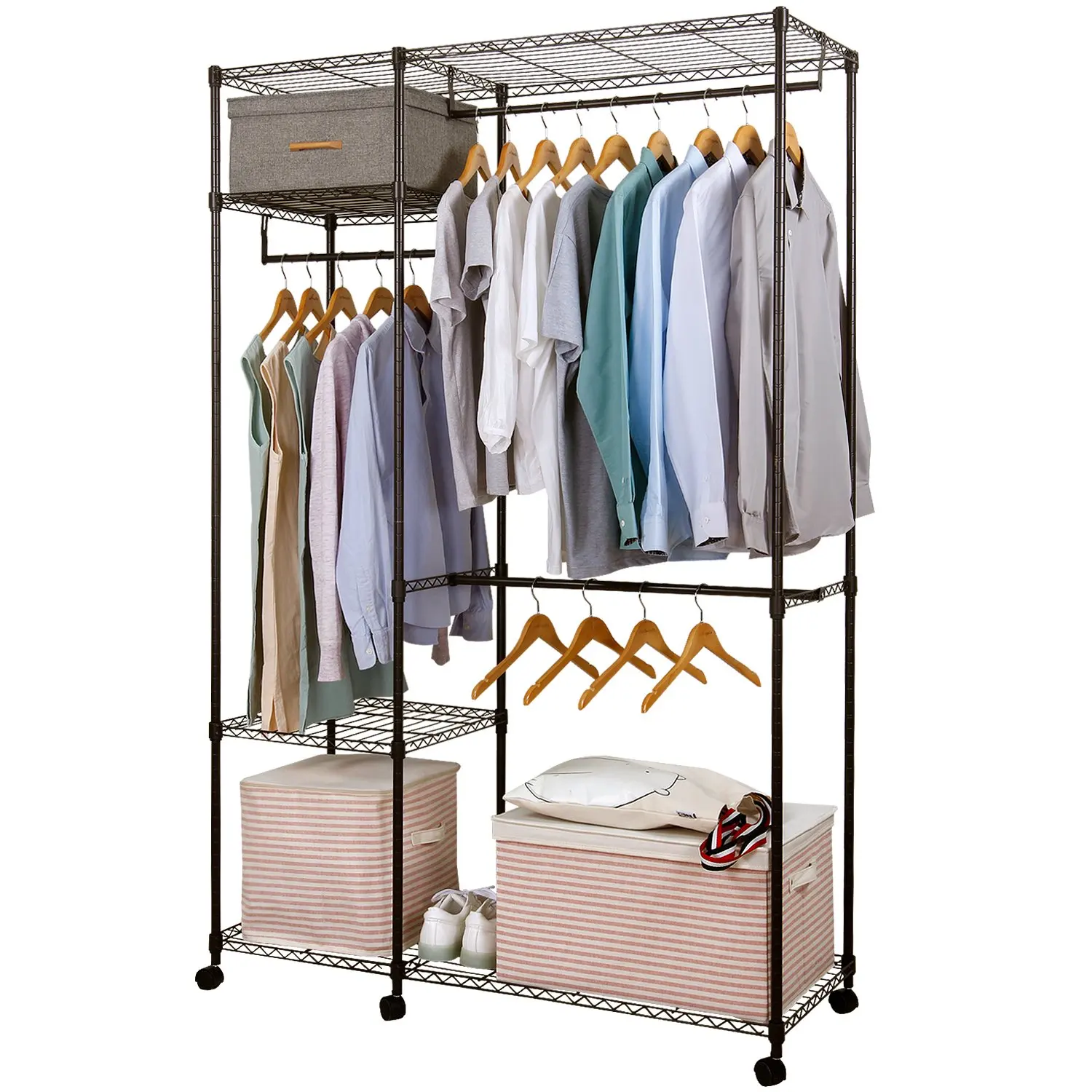 Buy Wardrobe lift clothes rack hanger closet automatic pneumatic ...