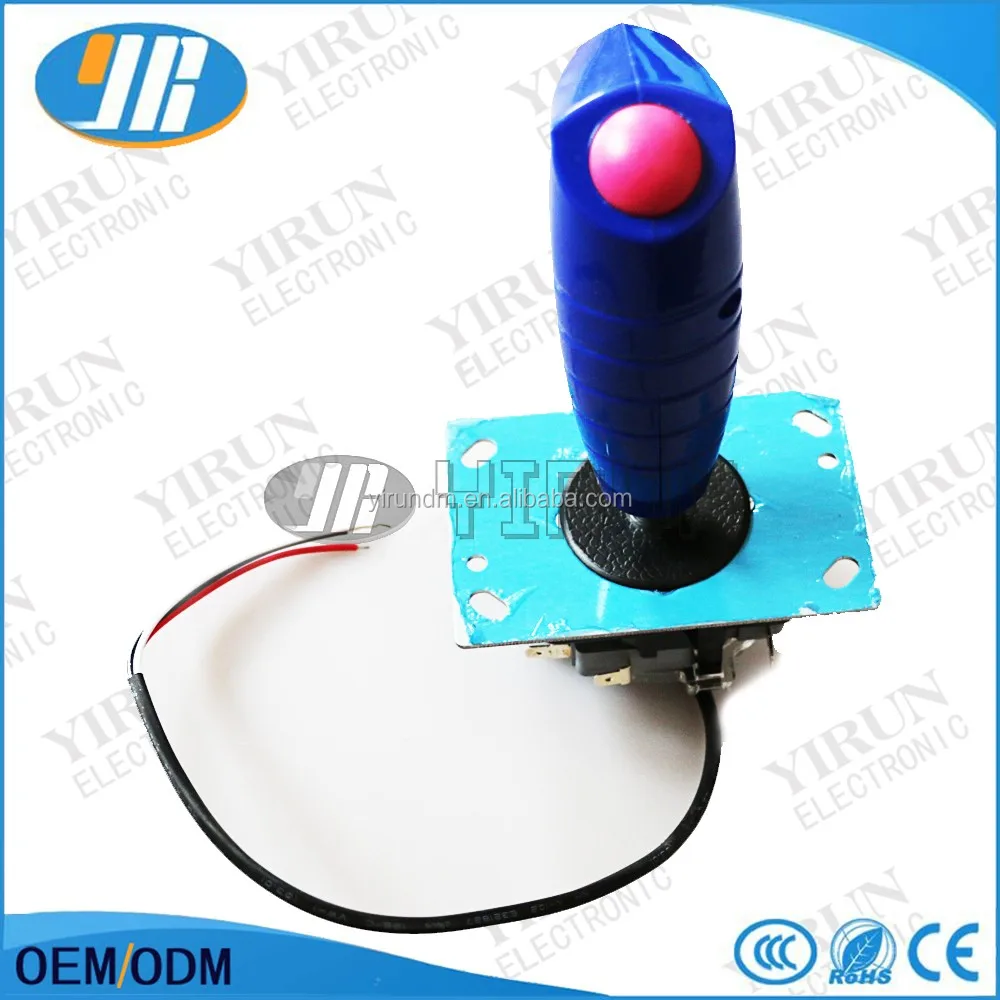 Mini Grap 8 Way Flight Joystick With Trigger and top fire button For Arcade Game 