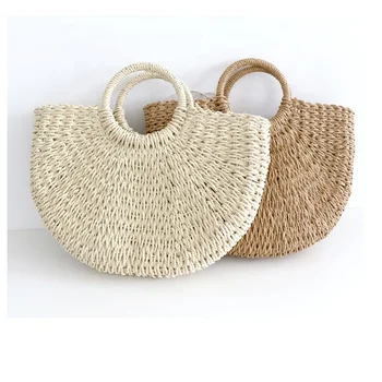 Straw Bag Half Moon Summer Tassels Natural Basket Handbag Beach Women Bags Product On Alibaba Straw Bag Half Moon Summer Tassels Natural Basket Handbag Beach Women Bags Product On Alibaba