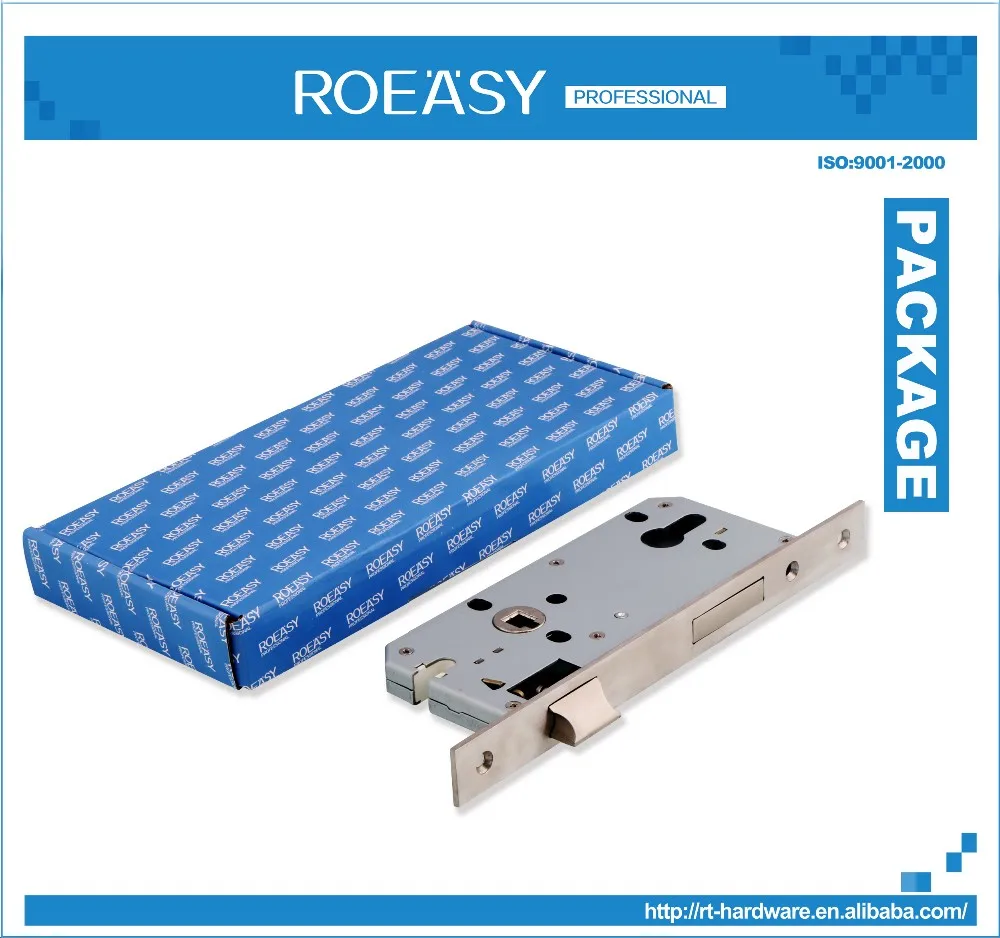 Roeasy Ss201 Security Zinc Alloy Core Latch Door Lock Body 60/70mm