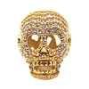 CZ Metal Skull Beads Charm for Jewelry Making Supplie Accessories Findings