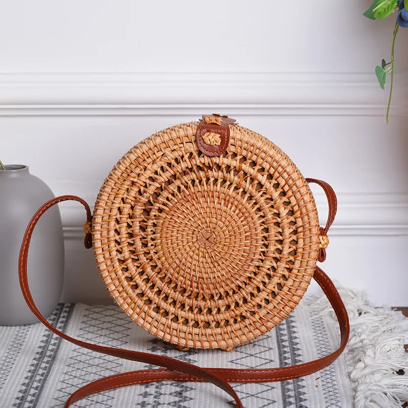 handmade rattan bag