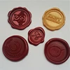 Flexible Red wax seal Stickers with Custom Logo, Self adhesive wax seal sticker for Letter