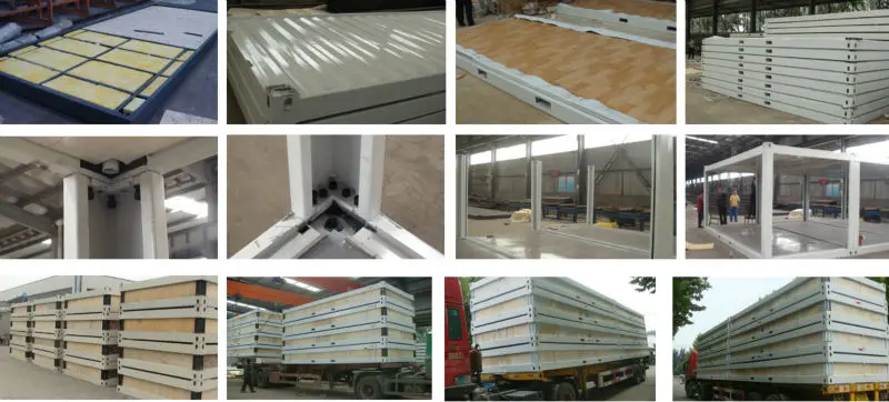 prefabricated houses wc and shower sanitary containers