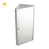 Triangular Corner Mirror Cabinet Stainless Steel Bathroom Buffet Corner Mirror Cabinet