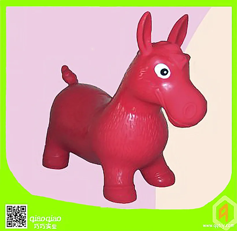 inflatable toy horse