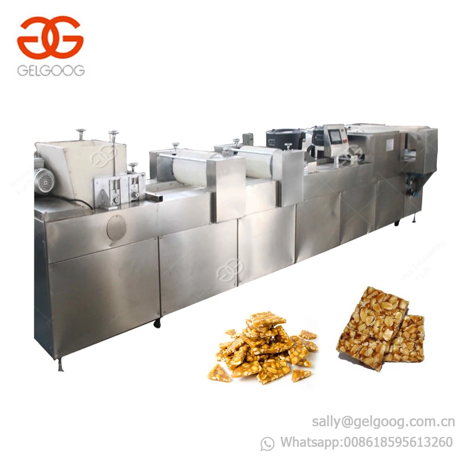 Professional Cereal Peanut Candy Bars Extruder Making Machine Snack
