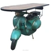 Industrial Vintage Scooter Converted Bar Table