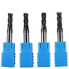 High Speed Cutting Tools 4 Flutes Square End Mills