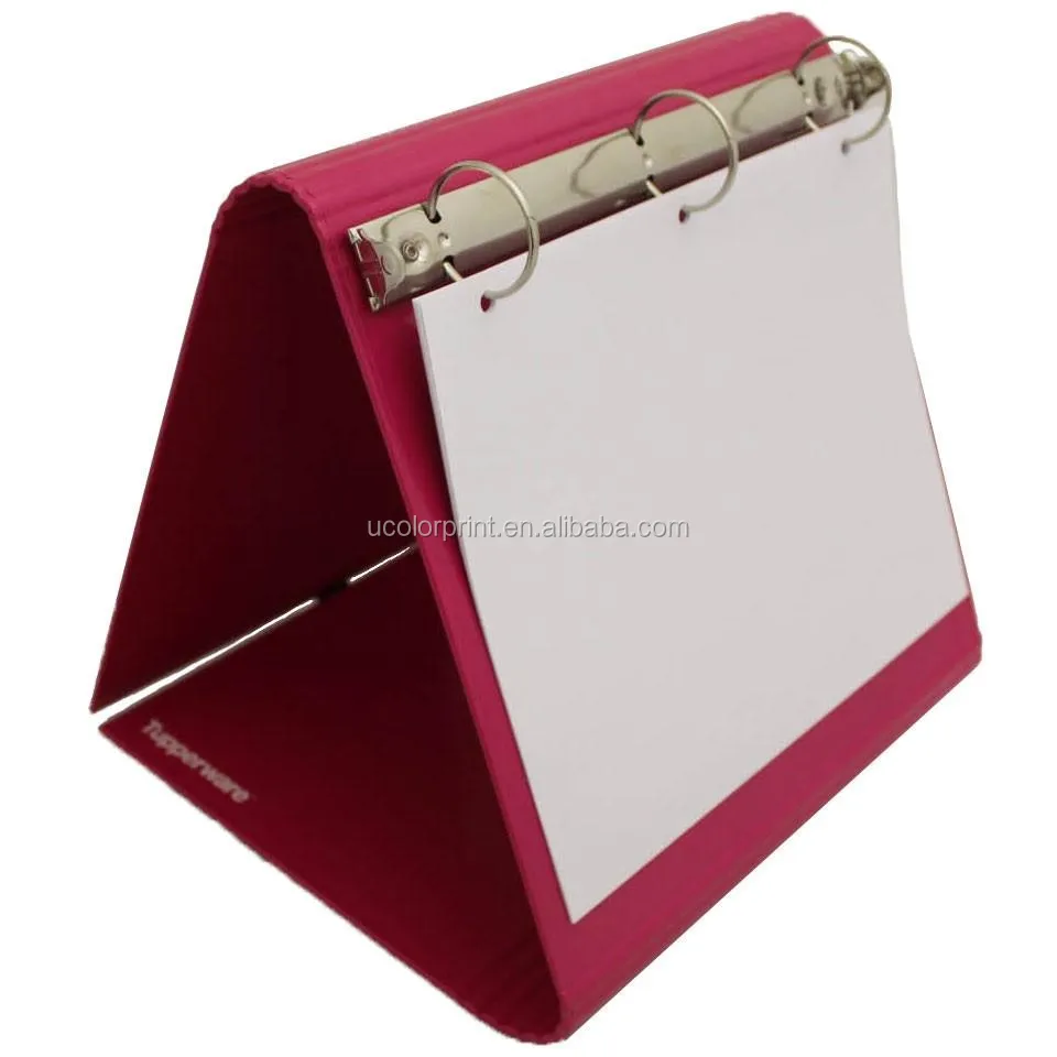 Custom Matt Lamination Presentation Folder 3 Rings Binder Easel Binder