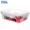 Rectangular eco friendly dishwasher safe silicone storage container