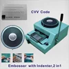 2 in 1 Combo Embosser and Indenter for Pvc Card