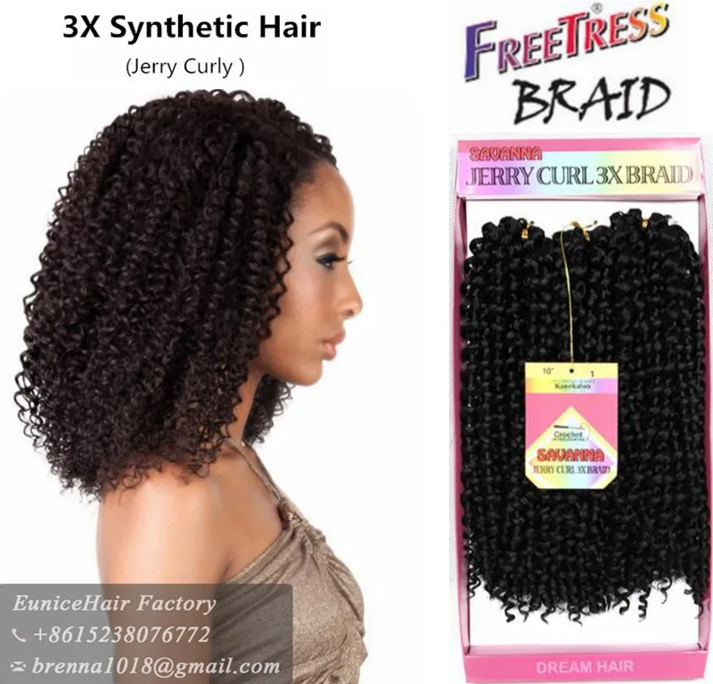 Synthetic Cheap Hair Bundles South Africa Single Braids Hair 3x