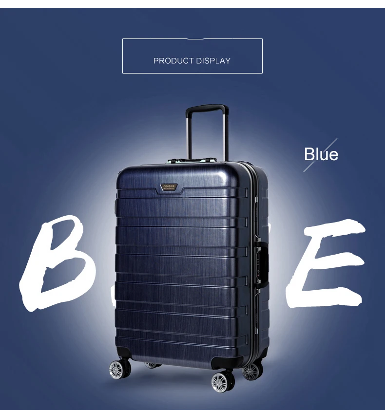 Waterproof Scratchresistant Hard Luggage Set 4 Wheel Spinner Luggage