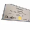 Security certificate two sides printing with hologram