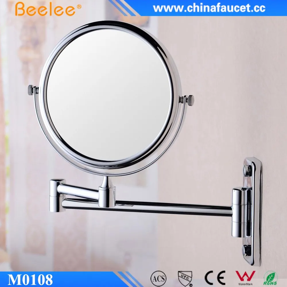 Beelee M0128r Wall Mounted Bathroom Rose Gold Shaving Mirror Buy