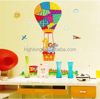 2017 Colorful Hot Air Balloon Sticker Pvc Home Decor Removable Wall 2017 Colorful Hot Air Balloon Sticker Pvc Home Decor Removable Wall For Children Whole World