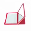 Customized Logo Folding Travel Pocket Cosmetic Mirror With 50 makeup oil-absorbing paper