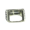 Beadsnice thailand hollowed out pattern wholesale sterling silver ring base ID 31739