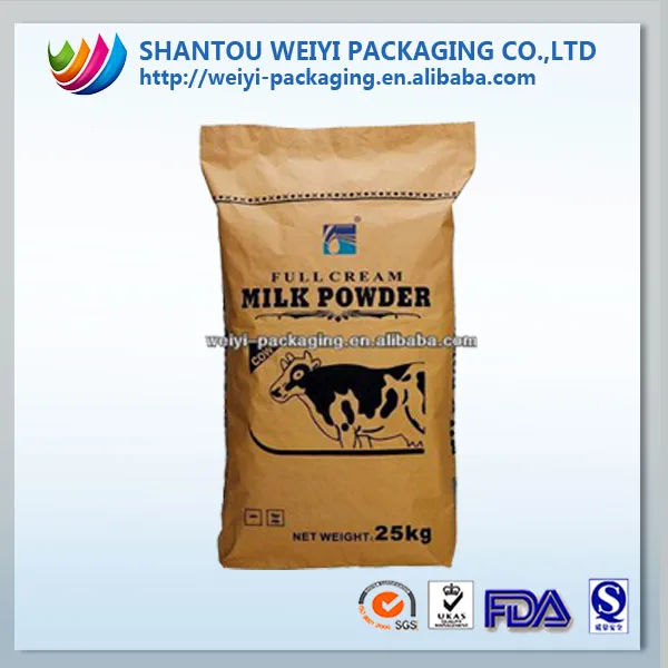 Custom Full Cream Milk Powder 25kg Bags With Label Printing - Buy Milk