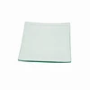 Square Flat Dinnerware home use Tempered Clear Glass Plates for Dessert