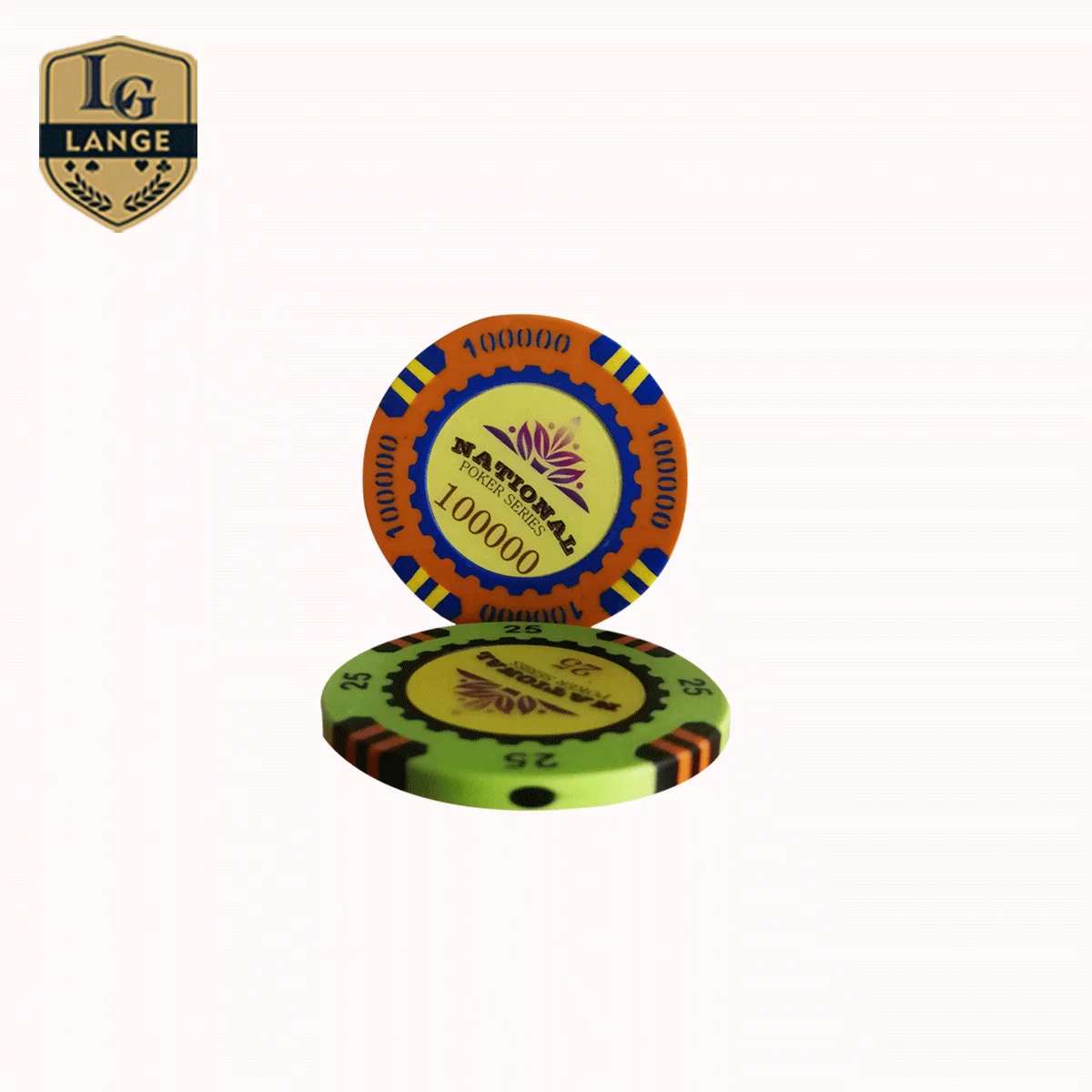 High Quality Casino Gambling Nfc Rfid Poker Chips With Complete Rfid