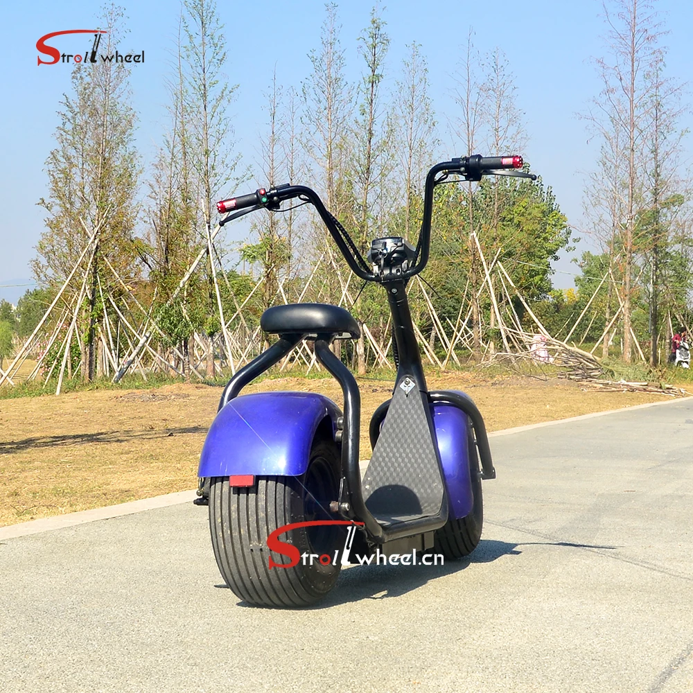 Citycoco Electric Scooter 1500w 60v 12ah Lithium Battery Anti Theft ...