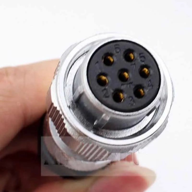 Backup Camera Trailer Cable Connector Receptacle Kit 4av Input For