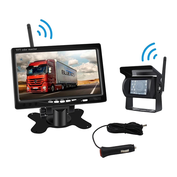 wireless backup camera for semi truck