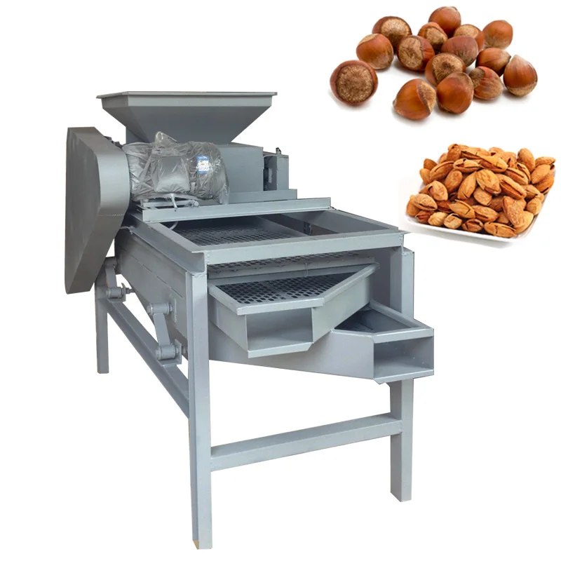 Small Groundnut Peanut Sheller Hazelnut Shelling Machine Palm Kernel