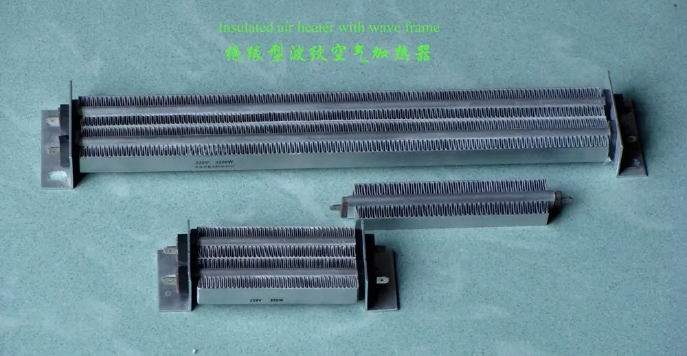 PTC air heater without insulation 2