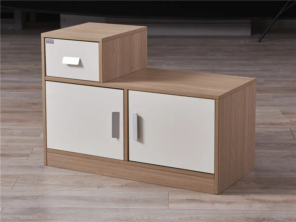 三聚氰胺刨花板鞋柜橱柜抽屉鞋柜柜子