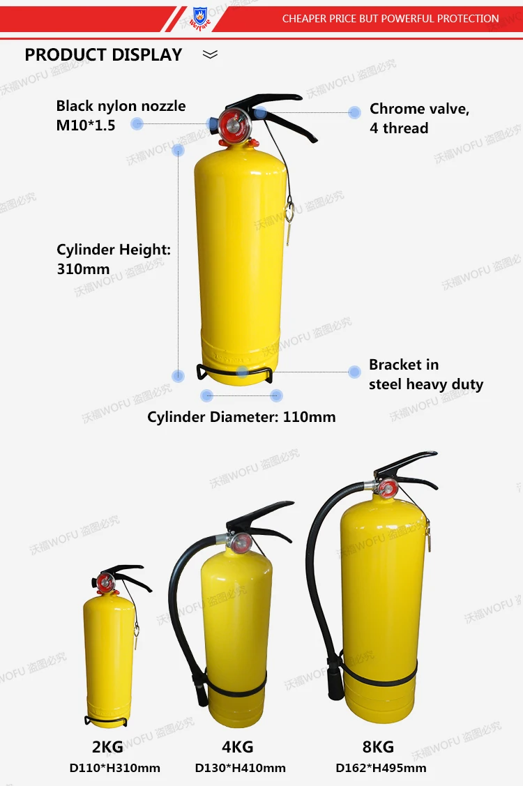 yellow fire extinguisher